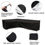 Waterproof L Shape Outdoor Patio Chair Covers
