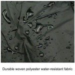 Waterproof L Shaped Garden Furniture Cover Black