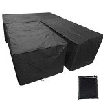 Waterproof L Shape Outdoor Patio Chair Covers