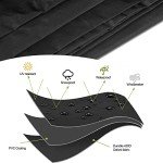 Waterproof Outdoor Garden Chair Cover - Black