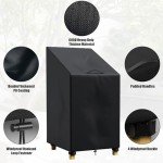 Waterproof Heavy Duty Garden Chair Covers 120x80cm