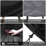 Waterproof Outdoor Garden Chair Cover - Black