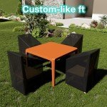 Waterproof Heavy Duty Garden Chair Covers 120x80cm