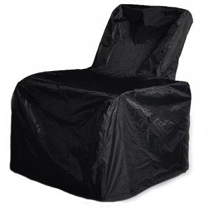 Heavy Duty Waterproof Garden Chair Covers, Black