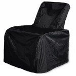 Heavy Duty Waterproof Garden Chair Covers, Black