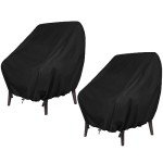 Waterproof Garden Chair Covers - 2 Pack