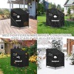 Waterproof Stacking Garden Chair Covers, 420D Oxford