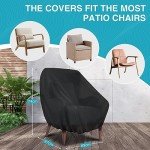 Waterproof Garden Chair Covers - 2 Pack