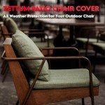 Waterproof Garden Chair Covers - 2 Pack, Heavy Duty