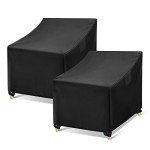 Waterproof Outdoor Chair Covers - Heavy Duty 2 Pack