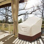 Large Waterproof Patio Chair Covers - 2 Pack