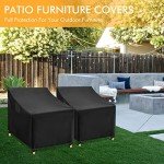 Waterproof Outdoor Chair Covers - Heavy Duty 2 Pack