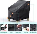 Waterproof Patio Chair Covers – Heavy Duty, 2 Pack