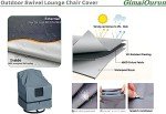 Heavy Duty Waterproof Outdoor Chair Covers - 4 Pack