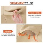 Waterproof High Back Chair Covers – 2 Pack