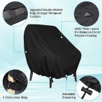 Waterproof Garden Chair Covers - 2 Pack