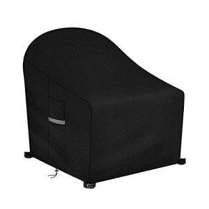 Heavy Duty Waterproof Adirondack Chair Cover - Black