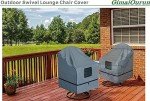 Heavy Duty Waterproof Outdoor Chair Covers - 4 Pack