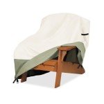 Heavy Duty Waterproof Adirondack Chair Cover, Beige