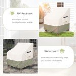 Heavy Duty Waterproof Adirondack Chair Cover, Beige
