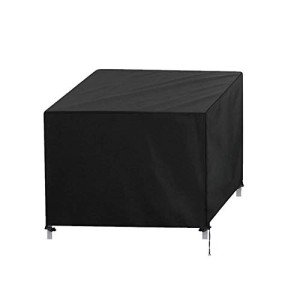Heavy Duty Waterproof Patio Furniture Covers - Black