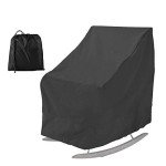 Heavy Duty Waterproof Garden Chair Cover (Black)
