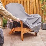 Waterproof Heavy Duty Garden Chair Cover 420D