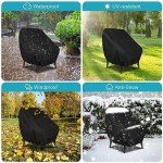 Waterproof Garden Chair Covers - 2 Pack