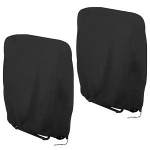 2-Pack Waterproof Garden Chair Covers with Storage Bag