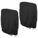 2-Pack Waterproof Garden Chair Covers with Storage Bag