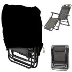 2-Pack Waterproof Garden Chair Covers with Storage Bag