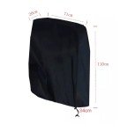 Black Waterproof Garden Chair Cover - Harrington Marley