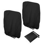 Outdoor Garden Chair Covers with Storage Bag - 2 Pack