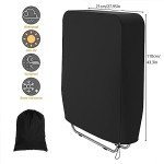 2-Pack Waterproof Folding Chair Covers with Storage