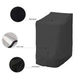 Waterproof Heavy Duty Garden Chair Cover 210D