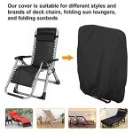 Outdoor Garden Chair Covers with Storage Bag - 2 Pack