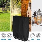 Waterproof Folding Garden Chair Cover - 420D Oxford