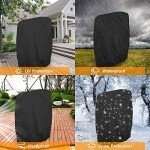 Outdoor Garden Chair Covers with Storage Bag - 2 Pack