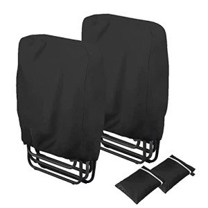 Waterproof Folding Reclining Chair Covers - 2 Pack
