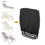 Waterproof Folding Reclining Chair Covers - 2 Pack