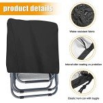 Waterproof Folding Reclining Chair Covers - 2 Pack