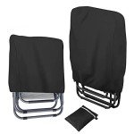 Waterproof Folding Reclining Chair Covers - 2 Pack