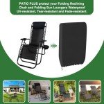 Waterproof Garden Chair Covers - Set of 2
