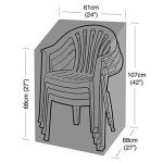 Unibos Waterproof Garden Chair Cover for Stacking Chairs