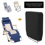 2 Pack Waterproof Patio Chair Covers - UV Resistant