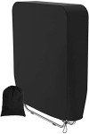Waterproof Garden Reclining Chair Cover - Black