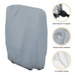 Grey Outdoor Chair Covers for Garden and Balcony