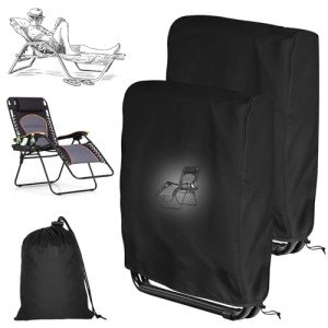 AUPERTO Waterproof Garden Chair Covers - 2 Pack