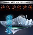 2 Pack Waterproof Garden Chair Covers for All Weather