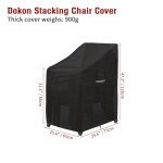 Waterproof Heavy Duty Garden Chair Covers - 600D